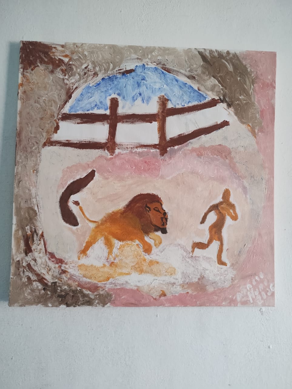 Obra O Leão da Lombrigueira de Márcio Nunes
